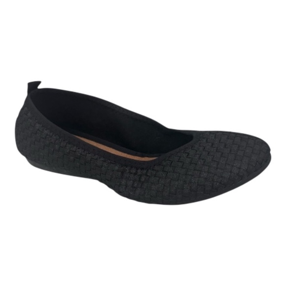 bernie mev. Shoes - Bernie Mev Black Metallic Curly Plain Flats Size 36 - NWB